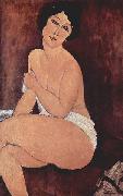Amedeo Modigliani Sitzender Akt auf einem Sofa USA oil painting artist